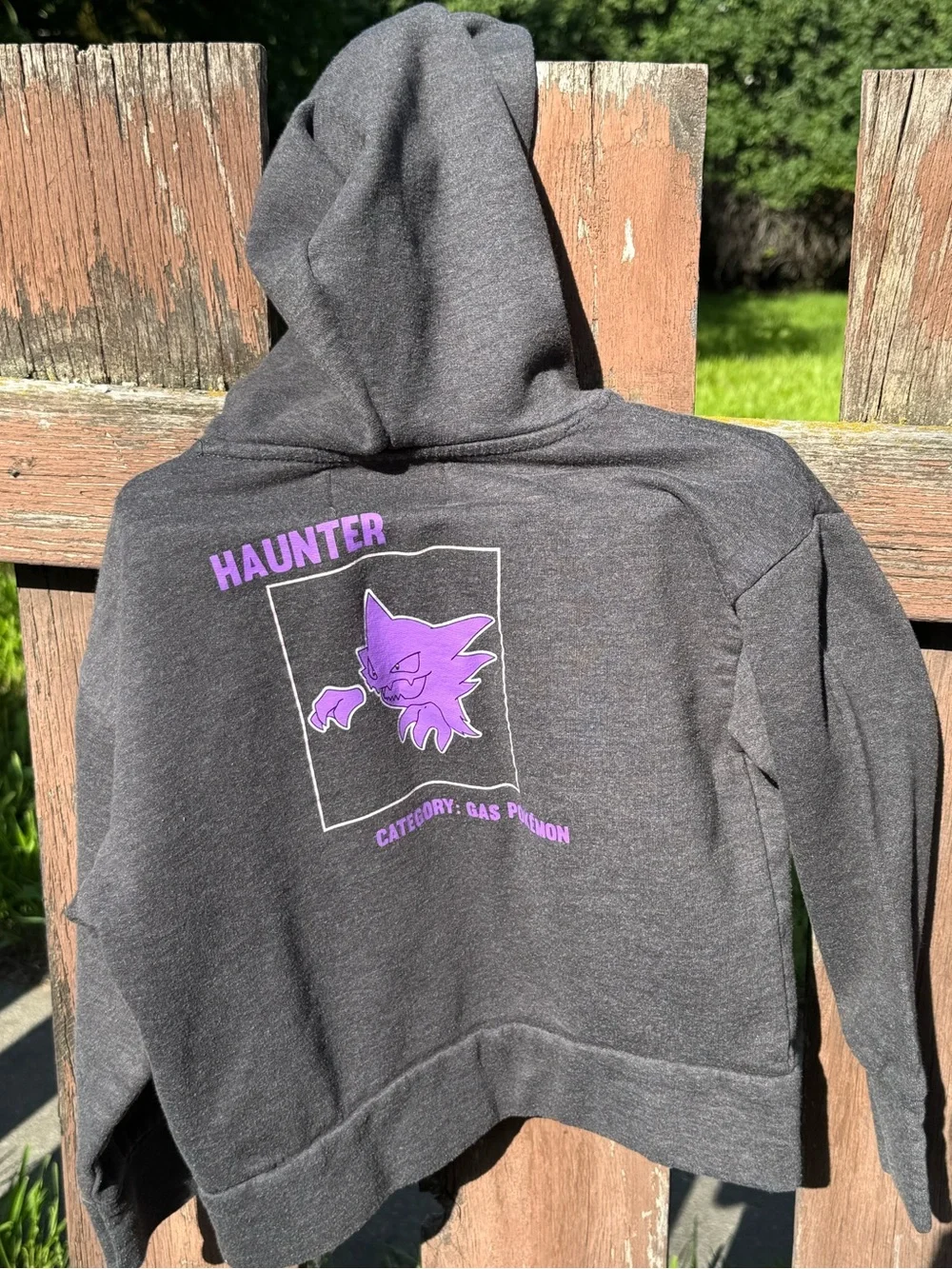 Pokémon - Kids Gray and Purple Old Navy Hoodie - Size XS (5)